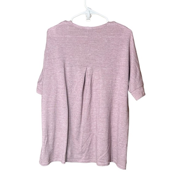 |Torrid| Open Front Dolman Sleeve Dusty Rose Cardigan - Picture 5 of 8